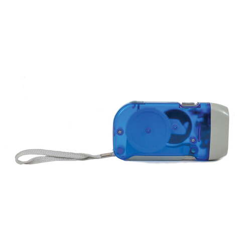 динамо-фонарь аккумуляторный старт 3хled, заряд от движения рычагом, lde 701-b1, 12251