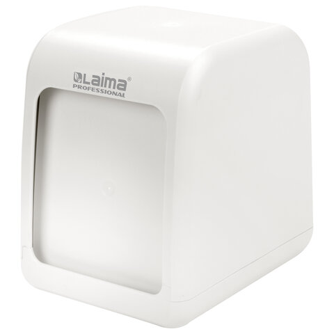 диспенсер для салфеток laima professional classic (система n2), настольный, белый, abs-пластик, 6066