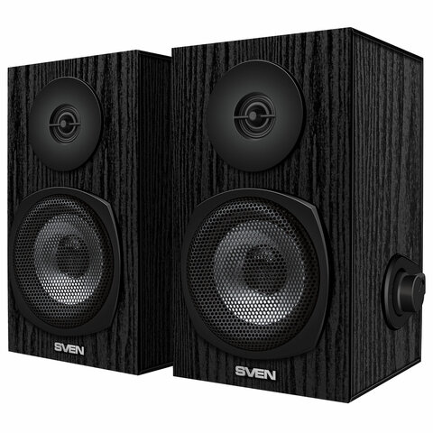 колонки компьютерные sven sps-575, 2.0, 6 вт, питание usb, черные, sv-016166