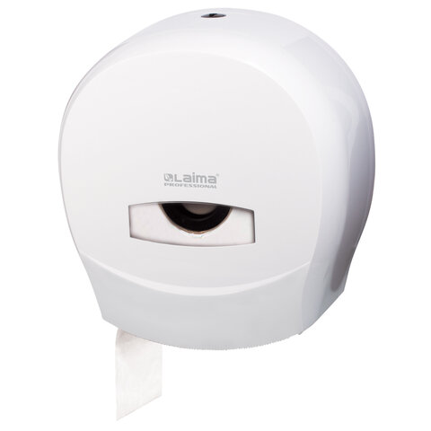диспенсер для туалетной бумаги laima professional classic (система t2), малый, белый, abs-пластик, 6