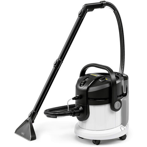 пылесос моющий karcher se 4, потребляемая мощность 1000 вт, белый, 1.081-150.0