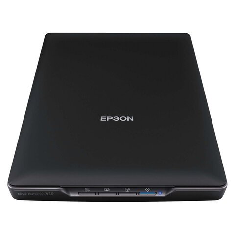 сканер планшетный epson perfection v19 а4, 10,4 сек, 4800x4800, b11b231401