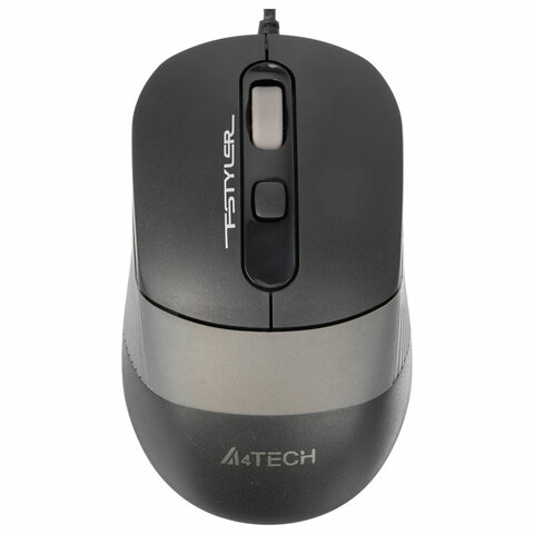 мышь проводная a4tech fstyler fm10, usb, 3 кнопки + 1 колесо-кнопка, оптическая, черная, 1147673