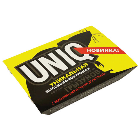 средство для уничтожения грызунов мумифицирующее гель+гранулы uniq, un250