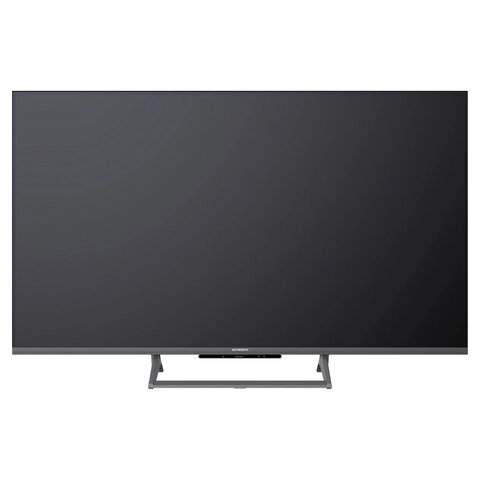 телевизор skyworth 55q67h, 55" (140 см), qled+, 3840x2160, 4k, 16:9, google tv, wi-fi