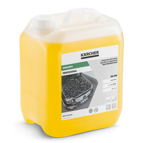 чистящее средство для минимоек 5 л, karcher rm 806, для удаления любых стойких загрязнений, 6.295-50