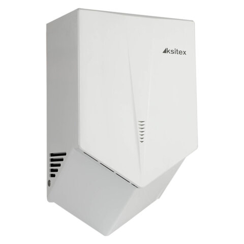 сушилка для рук ksitex м-2020w jet, 1300 вт, пластик, белая