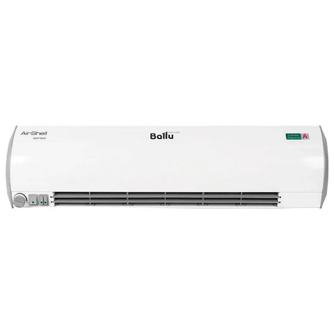 тепловая завеса ballu bhc-l09s03-st, 3000 вт, настенная установка, управление на корпусе, белый, нс-