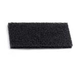 Абразивный пад чёрный для жёсткой чистки, 25x12 cм. TTS 