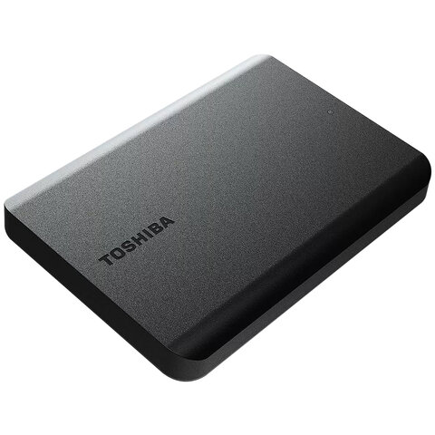 внешний жесткий диск toshiba canvio basics 1 tb, 2,5", usb 3.2, черный, hdtb510ek3aa