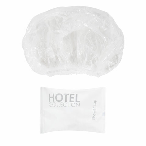 шапочка для душа комплект 500 шт., hotel collection, саше, флоупак, 2000316/1