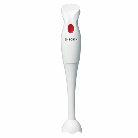 блендер погружной bosch msmp1000, 350 вт, 1 скорость, 1 насадка, белый