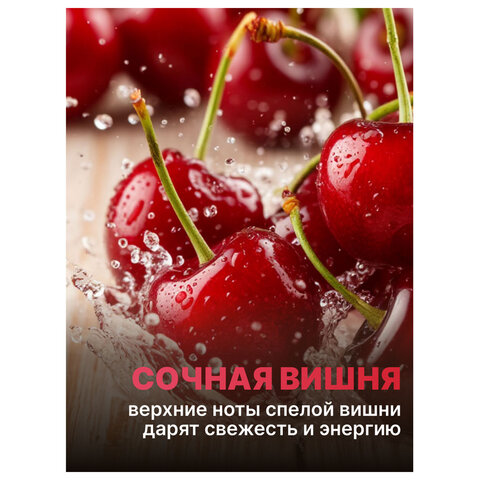 средство для мытья посуды 450 мл, aos "сочная вишня", 1751-3