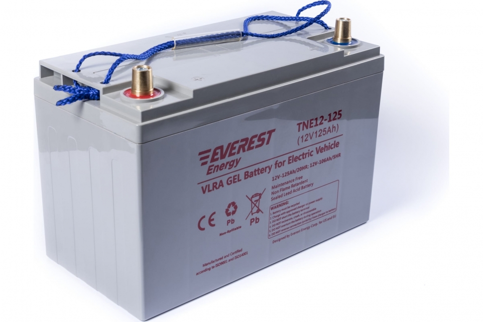 аккумулятор everest energy tne12-125 (12v-106ah/c5)