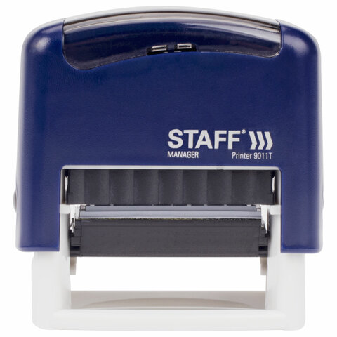 штамп стандартный staff "оплачено", оттиск 38х14 мм, "printer 9011t", 237421