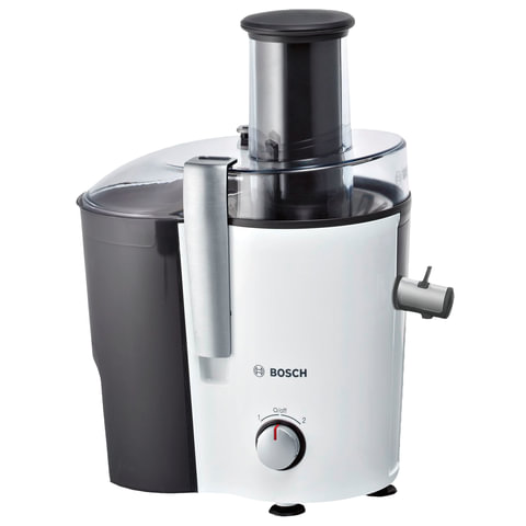 соковыжималка bosch mes25a0, 700 вт, стакан 1,25 л, емкость для жмыха 2 л, пластик, серая