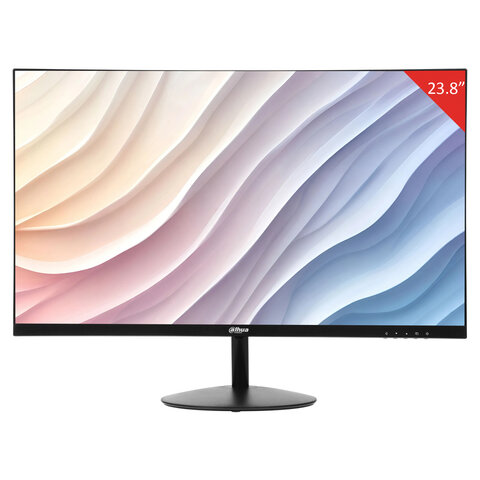 монитор dahua dhi-lm24-a201y 23.8" (60 см)/1920x1080/16:9/ips/5ms/250cd/hdmi/vga/черный