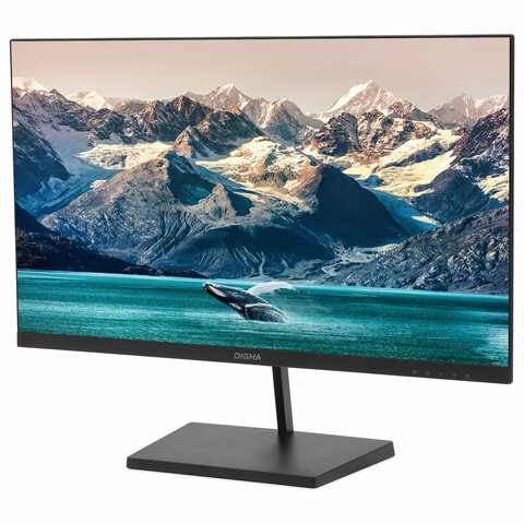 монитор digma progress-24p501f 23.8" (60 см)/1920x1080/16:9/ips/5ms/250cd/hdmi/vga/черный, 1895757