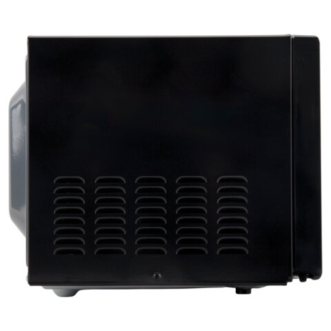 микроволновая печь sonnen mw2070bl-6m, 20 л, 700 вт, таймер, механическое управление, кнопка, черная