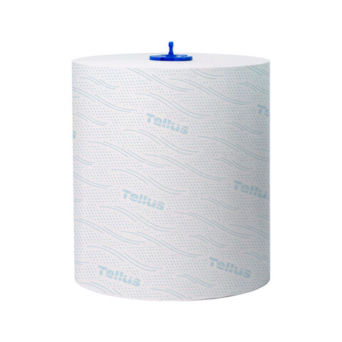 полотенца бумажные рулонные 150 м, tellus/tork matic (система h1) advanced, 2-слойные, белые, компле