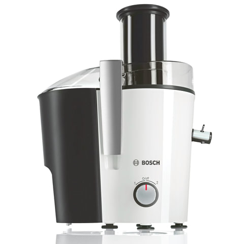 соковыжималка bosch mes25a0, 700 вт, стакан 1,25 л, емкость для жмыха 2 л, пластик, серая