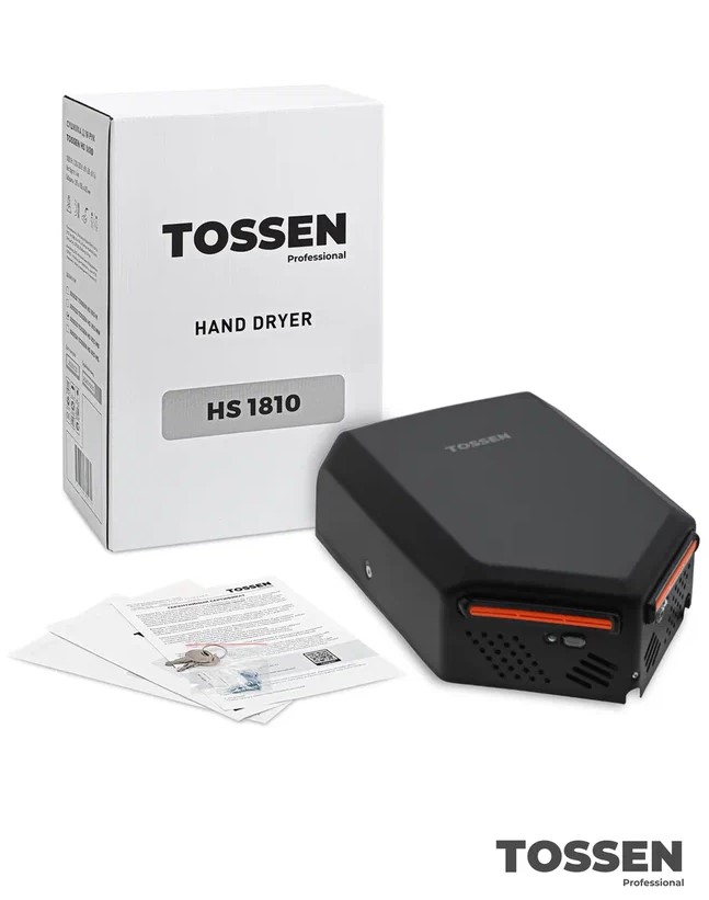 cушилка для рук tossen hs 1810 mb