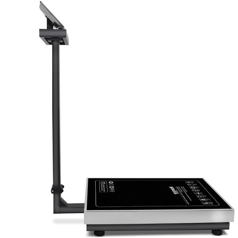 весы напольные mertech m-er 333aclp-300.50/100 led (2-300 кг), дискретность 100 г, платформа 600x800