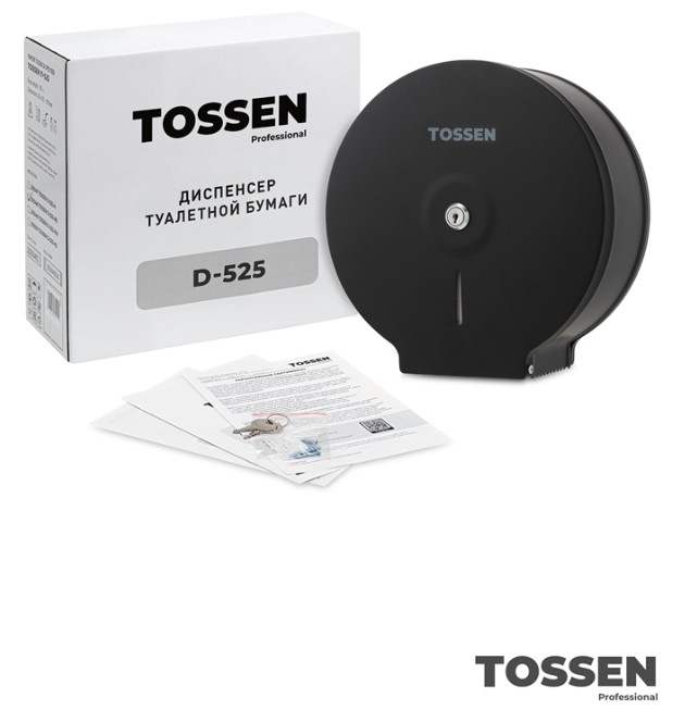 диспенсер туалетной бумаги tossen d-525 mb