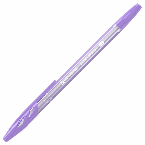 ручка шариковая brauberg "ultra pastel", синяя, узел 0,7 мм, чернила германия, наконечник швейцария,