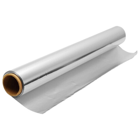 фольга алюминиевая, ширина 30 см, длина 80 м, в рулоне, masterfoil, fpk145t