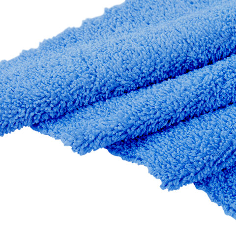тряпка для мытья пола из микрофибры 70х80 см "ultrasonic indigo colour", синяя, 220 г/м2, laima home
