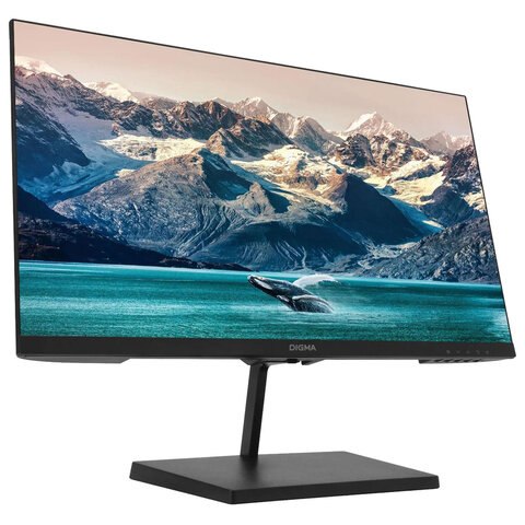 монитор digma progress 22a501f 21.5" (54.6 см)/1920x1080/16:9/va/5ms/250cd/hdmi/dp/vga/черный, dm22v
