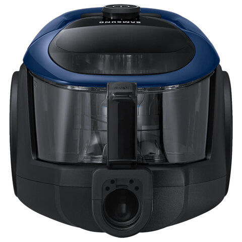 пылесос samsung vc18m3120vb/ev с контейнером "циклон", 1800 вт, мощность всасывания 380 вт, синий
