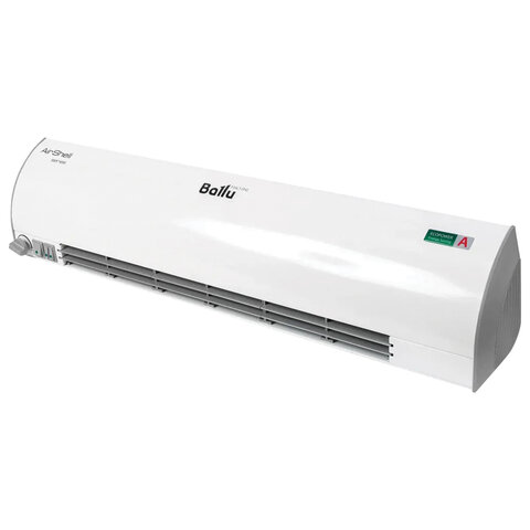 тепловая завеса ballu bhc-l09s03-st, 3000 вт, настенная установка, управление на корпусе, белый, нс-