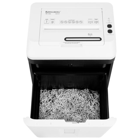 уничтожитель (шредер) с автоподачей brauberg professional auto cm-150m, heavyduty, 5 уровень секретн