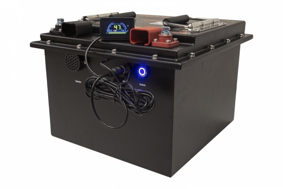 аккумулятор everest energy lifepo4 24v150ah+lcd+bluetooth