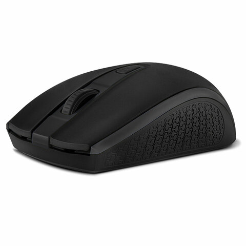 мышь беспроводная sven rx-220w, 3 кнопки + 1 колесо-кнопка, оптическая, чёрная, sv-016227