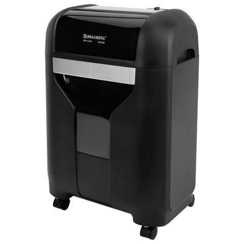 уничтожитель (шредер) brauberg professional cm-1520x, "heavy duty", 4 уровень секретности, 4х28 мм, 
