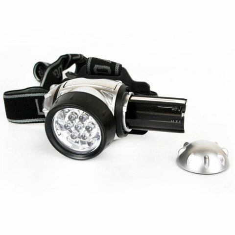 фонарь налобный ultraflash 7хled, 3 режима, питание 3хааа (не в комплекте), led5351