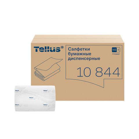 салфетки tellus/tork (система n4) xpressnap universal, 2-слойные, комплект 20 шт., 200 шт., белые, 1