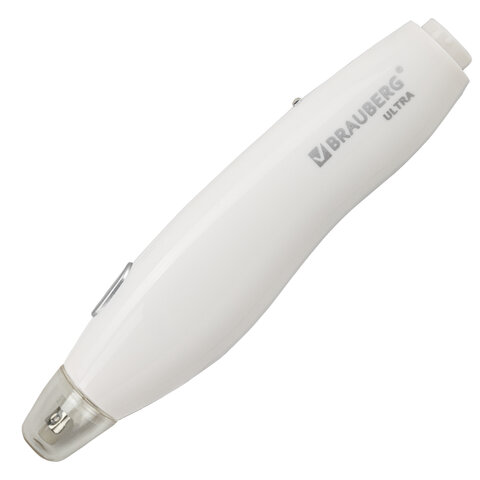 ластик электрический brauberg "ultra", аккумулятор, зарядка usb, + 16 сменных ластиков, 229609