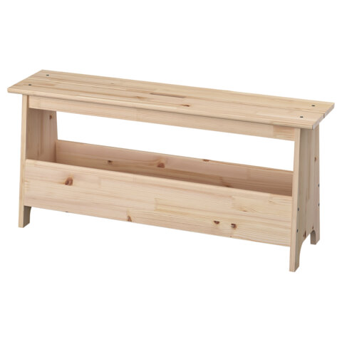 скамья деревянная, сосна, brabix "scandi wood sc-003", 1000х250х450 мм, 641889, 006.02.35