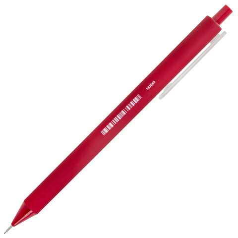 карандаш механический 0,5 мм brauberg "vivid", корпус soft-touch ассорти, 182063