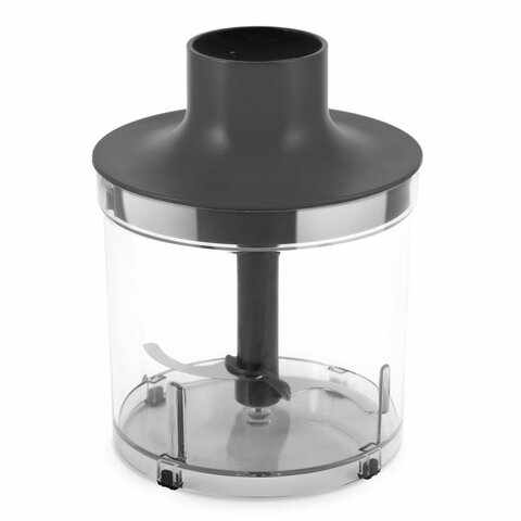 блендер погружной polaris phb 0848 brilliant collection, 800 вт, 2 режима, 3 насадки, стакан, черный