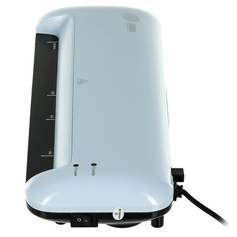 ламинатор cactus cs-lab-a4400, формат a4, толщина пленки 80-125 мкм, скорость 40 см/мин, белый, 1077