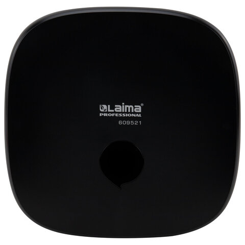диспенсер для туалетной бумаги laima professional premium black (система t2), малый, черный, abs-пла