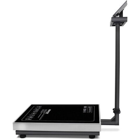 весы напольные mertech m-er 333aclp-300.50/100 led (2-300 кг), дискретность 100 г, платформа 600x800