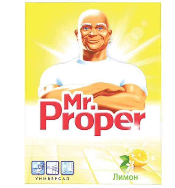 чистящее средство 400 г, mr.proper (мистер пропер) "лимон", универсал, порошок