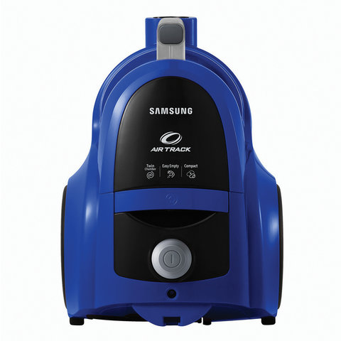 пылесос samsung vcc4520s36/xev, с контейнером, 1600 вт, мощность всасывания 350 вт, синий