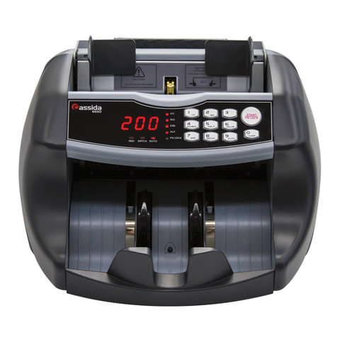 счетчик банкнот cassida 6650 uv, 1200 банкнот/мин., уф детекция, фасовка, 126